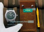 DR Factory Swiss Replica Rolex Day Date Green Dial Diamond Bezel Watch 40MM